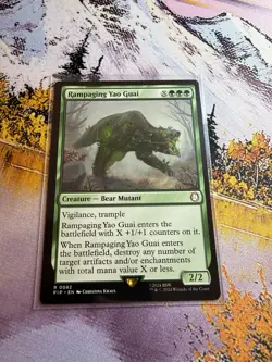 1x Rampaging Yao Guai NM Eng MTG - Fallout - Image 5