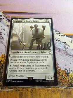 Codsworth, Handy Helper - Universes Beyond: Fallout - MTG Magic - NM - Rare - Image 4