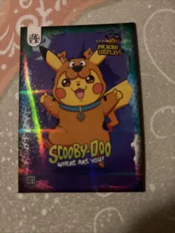 Scooby-Doo (Pikachu) #181 - Galaxy Holo - Electric Pikachu Cosplay - Pokemon - Image 1