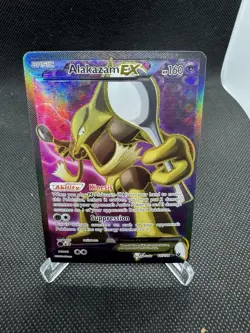 Alakazam EX 117/124 Fates Collide Pokemon Card VLP-NM - Image 1