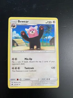 Bewear 111/147 Sun & Moon: Burning Shadows Rare Mint/NM Pokemon - Image 2
