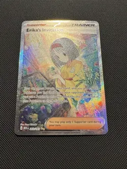 Erika’s Invitation 203/165 Sv: Scarlet & Violet 151 Special Illustration Rare NM - Image 2