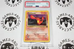 Charmander #50/82 - PSA 7 - Pokemon TCG Team Rocket - Image 1