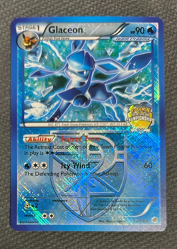 Pokemon Glaceon - 23/116 City Championships Cross Hatched Holo Promo - NM - Image 2