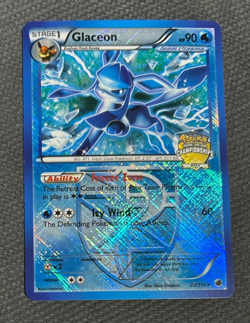 Pokemon Glaceon - 23/116 City Championships Cross Hatched Holo Promo - NM - Image 3