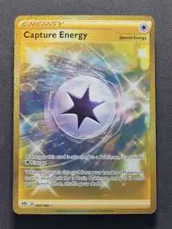 Capture Energy 201/188 Secret Rare Darkness Ablaze Pokemon TCG - Image 1