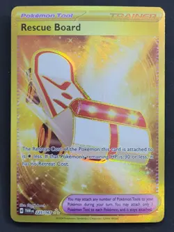 Rescue Board 225/167 Hyper Rare Twilight Masquerade Pokemon TCG - Image 1