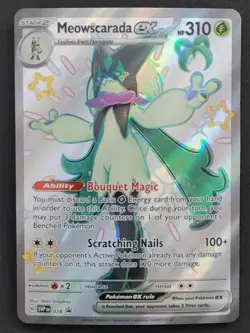 Meowscarada ex 078 Ultra Rare Scarlet & Violet Promo Pokemon TCG - Image 1