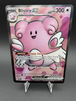 Blissey ex 201/167 SV06 Twilight Masquerade TWM Pokemon Pokemon TCG Ultra Rare - Image 1
