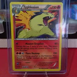 Pokemon TCG Typhlosion 20/162 XY BREAKthrough Holo - Image 1