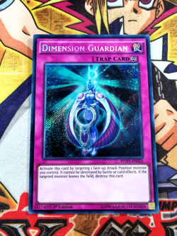 Dimension Guardian mvp1-ens24 1st Edition (NM) Secret Rare Yu-Gi-Oh! - Image 1