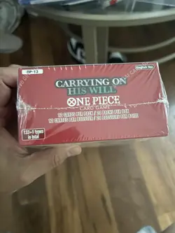 One Piece OP-13 TCG Carrying On His Will Booster Box English SEALED - Image 4