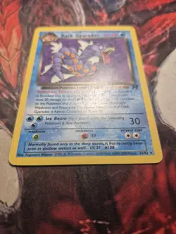 Dark Gyarados 25/82 Non Holo Rare Team Rocket Pokemon Card MP/HP - Image 2