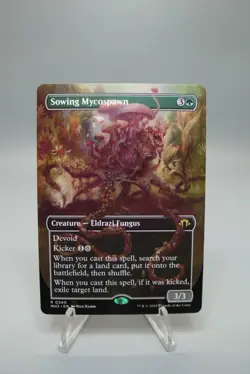 Sowing Mycospawn (Borderless) 340 MTG Modern Horizons 3 MH3 Rare NM - Image 1