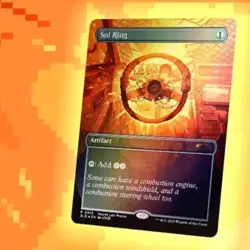RAINBOW FOIL Sol Ring Promo Secret Lair MTG Winter Superdrop 2025 Artist Series - Image 2