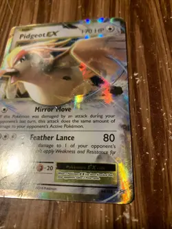 Pidgeot EX - XY - Evolutions 64/108 Pokemon Hp TCG Holo Card - Image 3