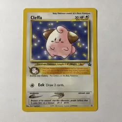 Pokemon TCG Cleffa Wizards Black Star Promos 31 Regular Promo - Image 1