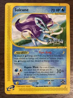 Pokemon TCG Suicune Wizards Black Star Promos 53 Regular 1st - Image 1