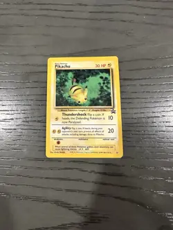 Pokemon Pikachu Wizards Black Star Promo 27 30 HP Regular 1999 TCG Card - Image 2