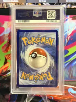 2025 POKEMON SVP EN-SV BLACK STAR PROMO #173 EEVEE PSA 8 - Image 2