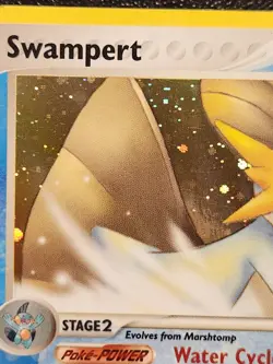 Swampert 11/106 EX Emerald Holo Rare Pokemon TCG 2005 - Image 3