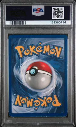 1999 POKEMON BASE SET 1ST EDITION #8 MACHAMP-HOLO PSA 5 - Image 2