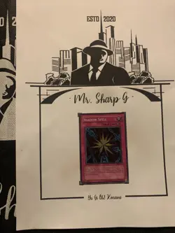 SHADOW SPELL - 1st EDITION SKE-041 ENGLISH Yu-Gi-OH! CARD SUPER RARE HOLO 2004 - Image 1