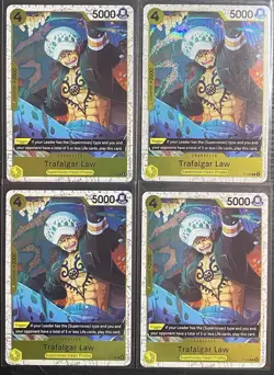 4x Trafalgar Law P-088 Promo - The Best Vol. 2 PRB-02 - One Piece Pirate Foil - Image 1