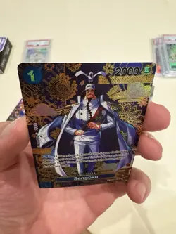 One Piece Sengoku - OP07-046 (SP) The Azure Sea's Seven Foil Custom Card - Image 5
