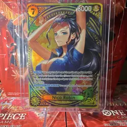 Bandai Namco One Piece CCG Nico Robin EB03-055 Foil Full Art Extra Booster Card - Image 2