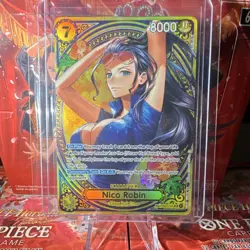 Bandai Namco One Piece CCG Nico Robin EB03-055 Foil Full Art Extra Booster Card - Image 3