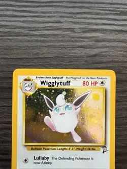 Pokemon TCG Wigglytuff Holo Rare Card 19/130 Base Set 2 - Image 4