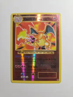 Pokemon Card Charzard 2016 Reverse Holo 11/108 Rare - Image 1