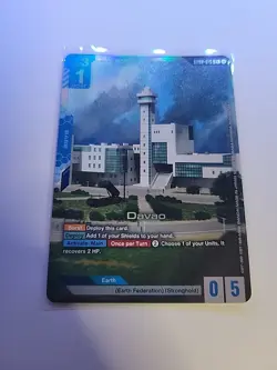 Davao ST08-015 C+ Flash of Radiance Textured Foil Gundam Card Game NM/M - Image 1