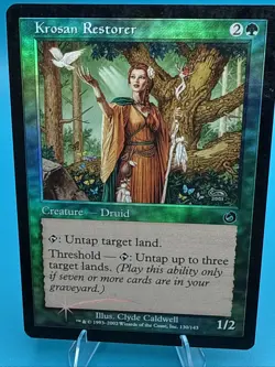 Krosan Restorer - Foil PL/MP, English MTG Torment - Image 4