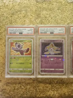 LOT OF 4 Pokemon Shining Celebi, Jirachi, Radiant Charizard, FA PIKACHU PSA 10 - Image 2