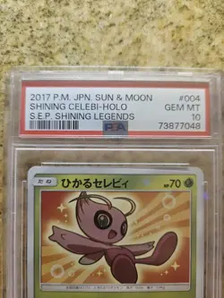 LOT OF 4 Pokemon Shining Celebi, Jirachi, Radiant Charizard, FA PIKACHU PSA 10 - Image 4