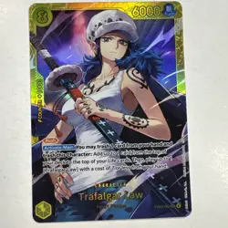 One Piece CCG Trafalgar Law EBO3-062 Secret Rare Heroines Edition - Image 1