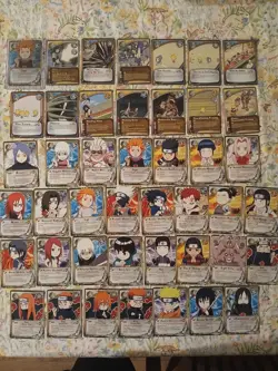 Naruto CCG Tournament Pack 3 Card Lot ×44 (No Duplicates) TP3 1st Edition - Image 1
