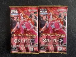 One Piece TCG English EB-03 Heroines Edition Loose Booster Pack(2)Packs 24 Cards - Image 1