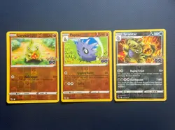 Tyranitar 043/078 Larvitar Pupitar Reverse-Holo Pokemon GO 3 Card Set - Image 1