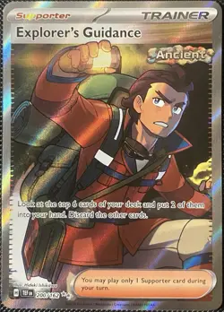 Explorer's Guidance 200/162 SV05: Temporal Forces Holo - Pokemon Card - Image 1