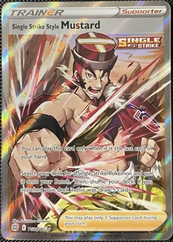 Single Strike Style Mustard TG28/TG30 Swsh09: Brilliant Stars - Pokemon Card - Image 1