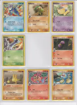 Pokemon Set of Common Cards (29) (Ex Dragon Frontiers Set) - Image 1