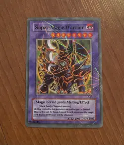 Yu-Gi-Oh TCG Fake / Novelty Holo Card - Funny Translation - Super-Magic Warrior - Image 1