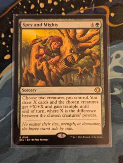 MTG Spry and Mighty - NM - Lorwyn Eclipsed - Image 1