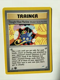 Pokemon Thought Wave Machine Rocket's Secret Machine)1st Edition Neo Destiny 96 - Image 3