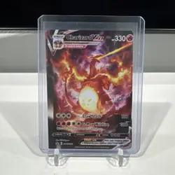 MISCUT Charizard VMAX Sword & Shield SWSH261 Pokemon ERROR Promo Card NM-Mint - Image 1