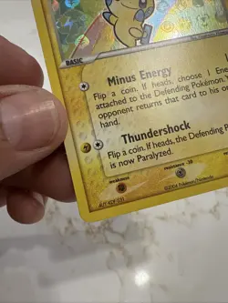 2004 Pokemon Hidden Legends Minun [Reverse Holo] #67/101 Light Play - Image 4