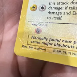 Electabuzz 20/102 Base Set Unlimited -Non Holo Rare- WOTC - LP -Pokemon - Image 3